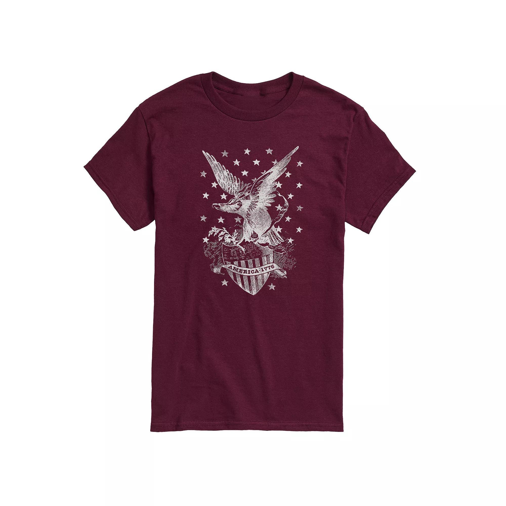 Mens America Eagle Stars Graphic Tee Product Image