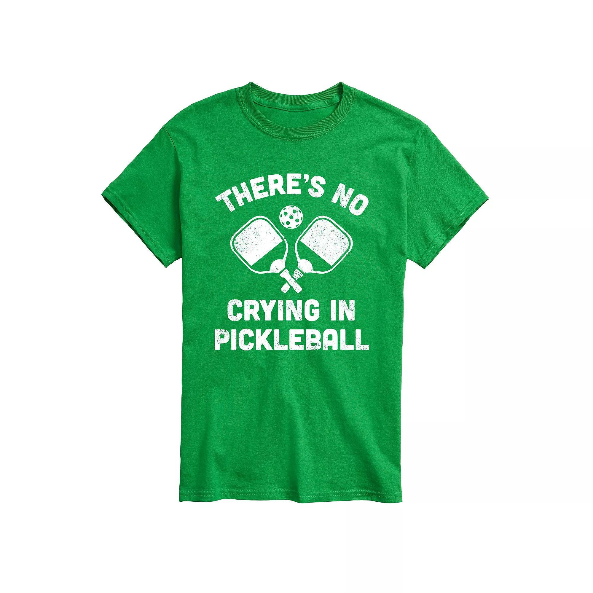 Men's No Crying Pickleball Tee, Size: XXL, Red Product Image