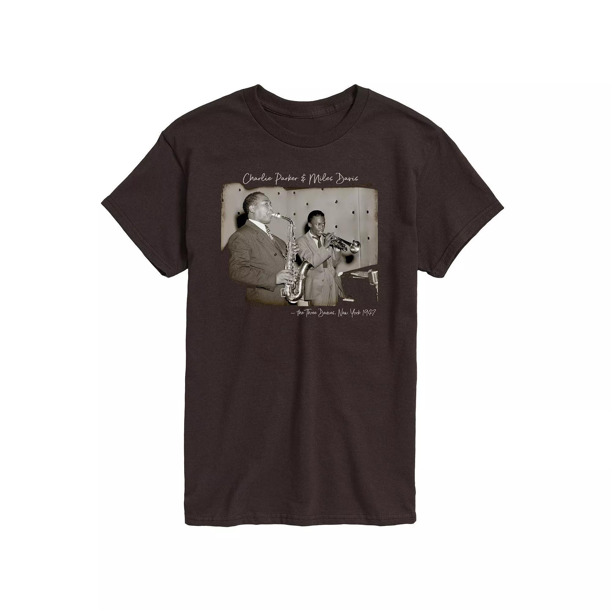 Mens Charlie Parker Three Deuces Tee Product Image