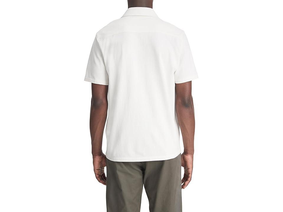 Mens Sueded Jersey Button-Down Shirt Product Image