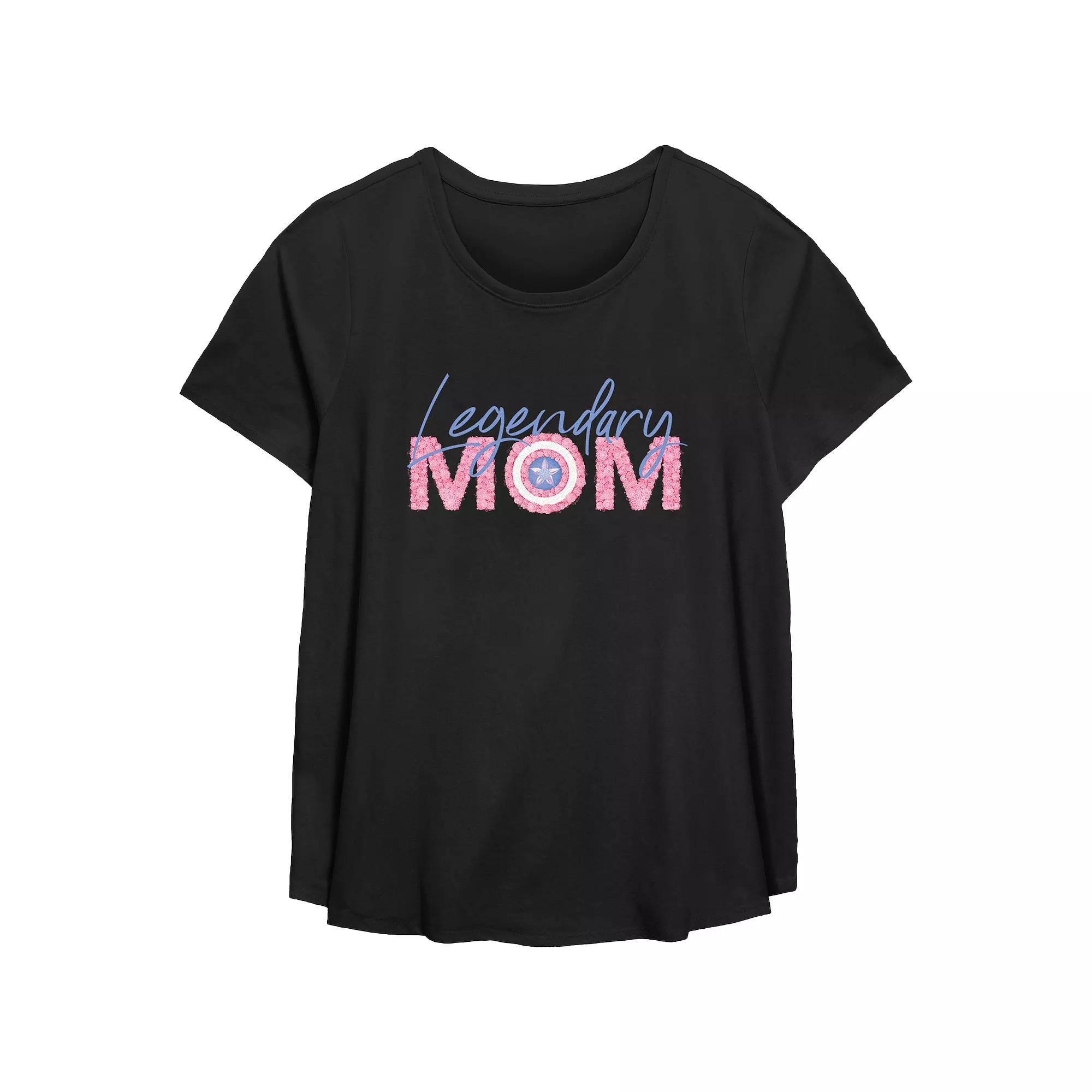 Missy Plus Size New Year Same Mess Flowy Tee, Girl's, Size: 0X, Black Product Image