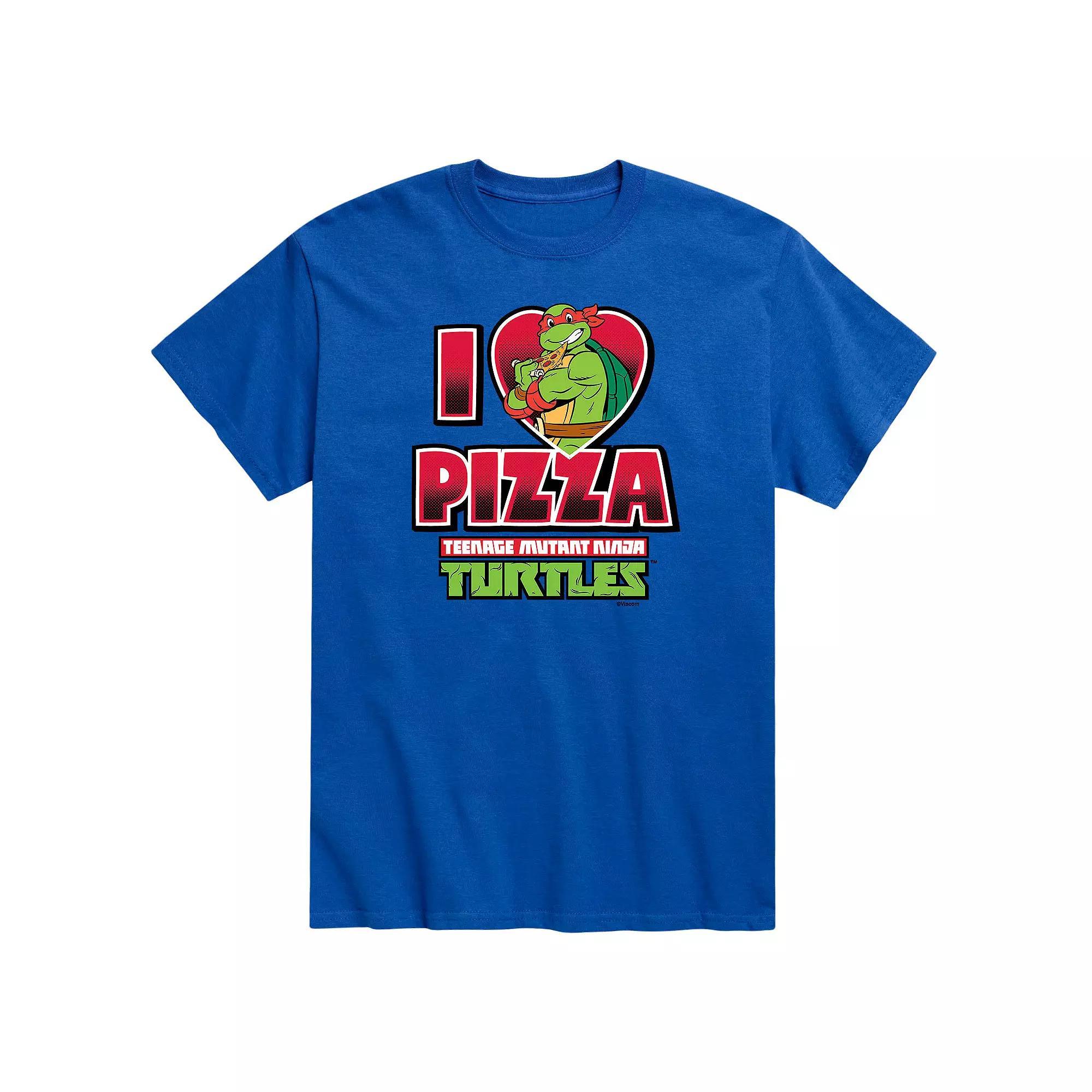 Mens Teenage Mutant Ninja Turtles I Love Pizza Tee Product Image