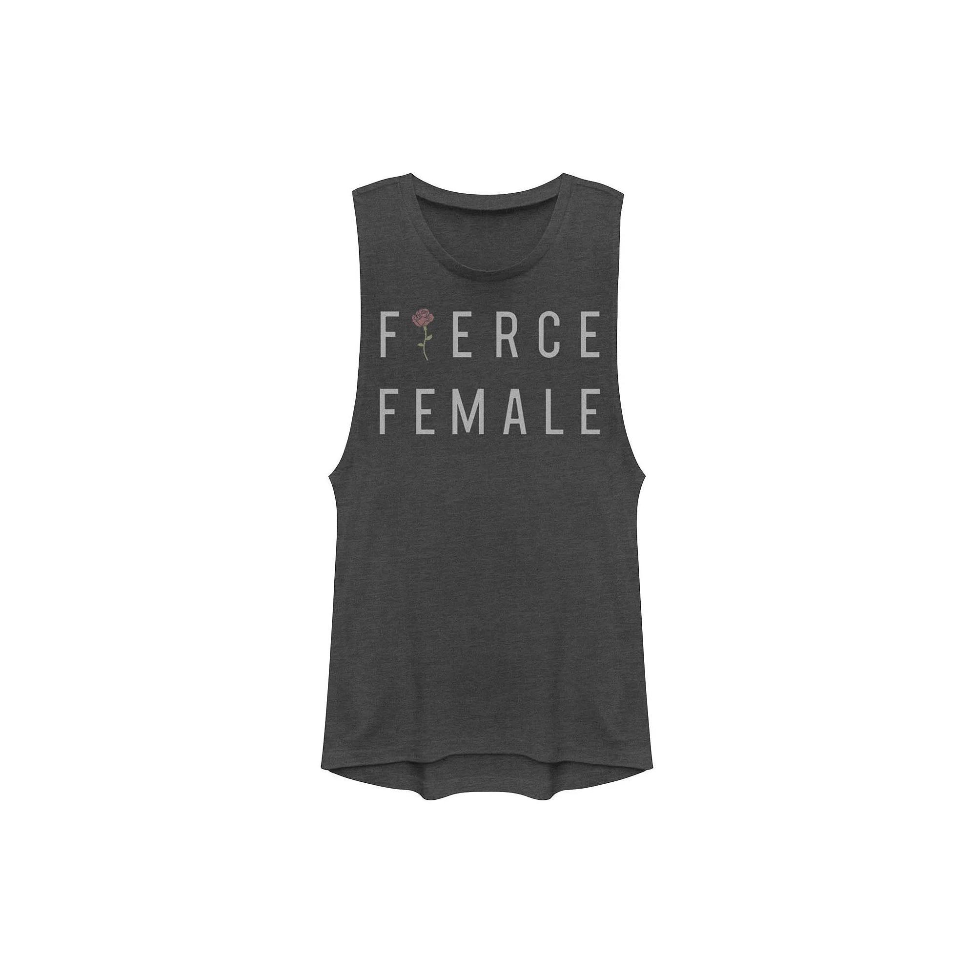 Juniors' Working On A New Me Tank Top, Girl's, Size: XXL, Pine Grey Product Image