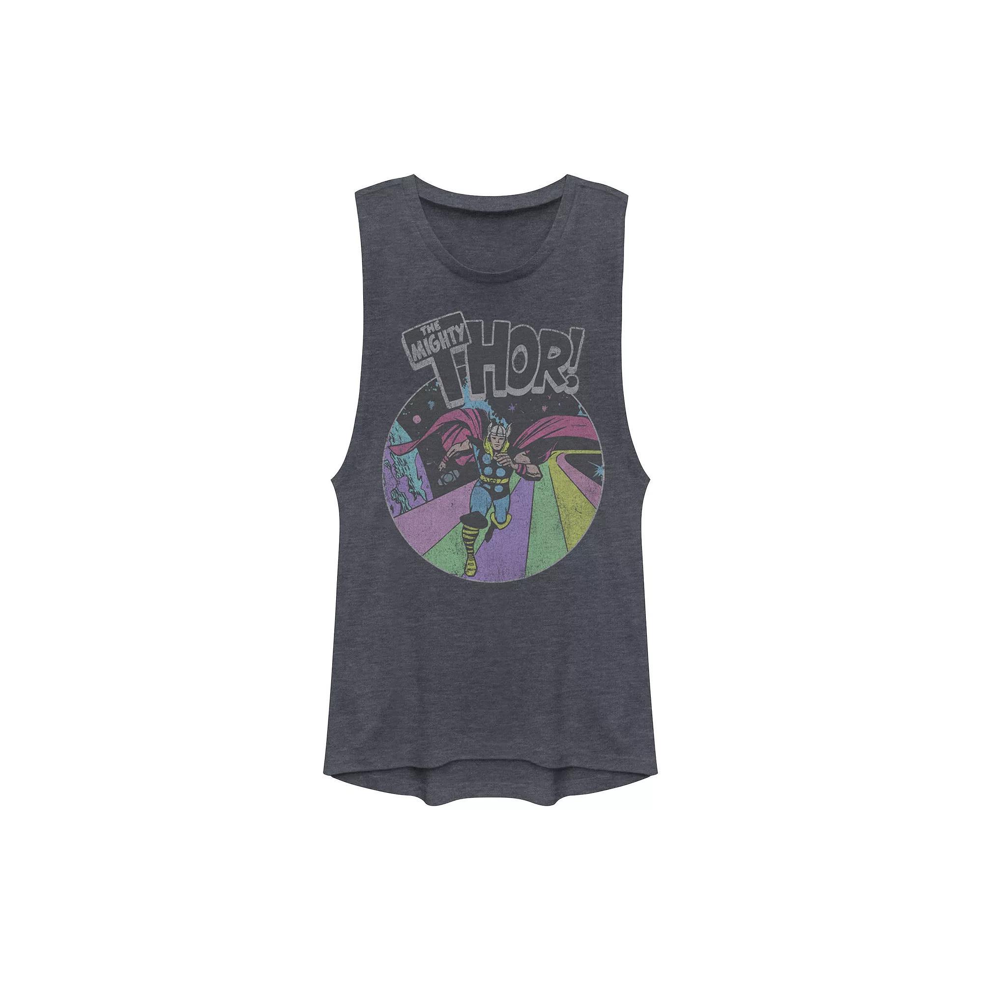 Juniors' After This Tacos Muscle Tank Top, Girl's, Size: XL, Pine Grey Product Image