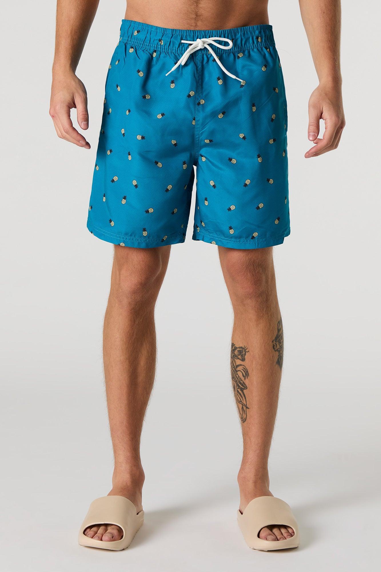 Summer Print Drawstring Short Male Product Image