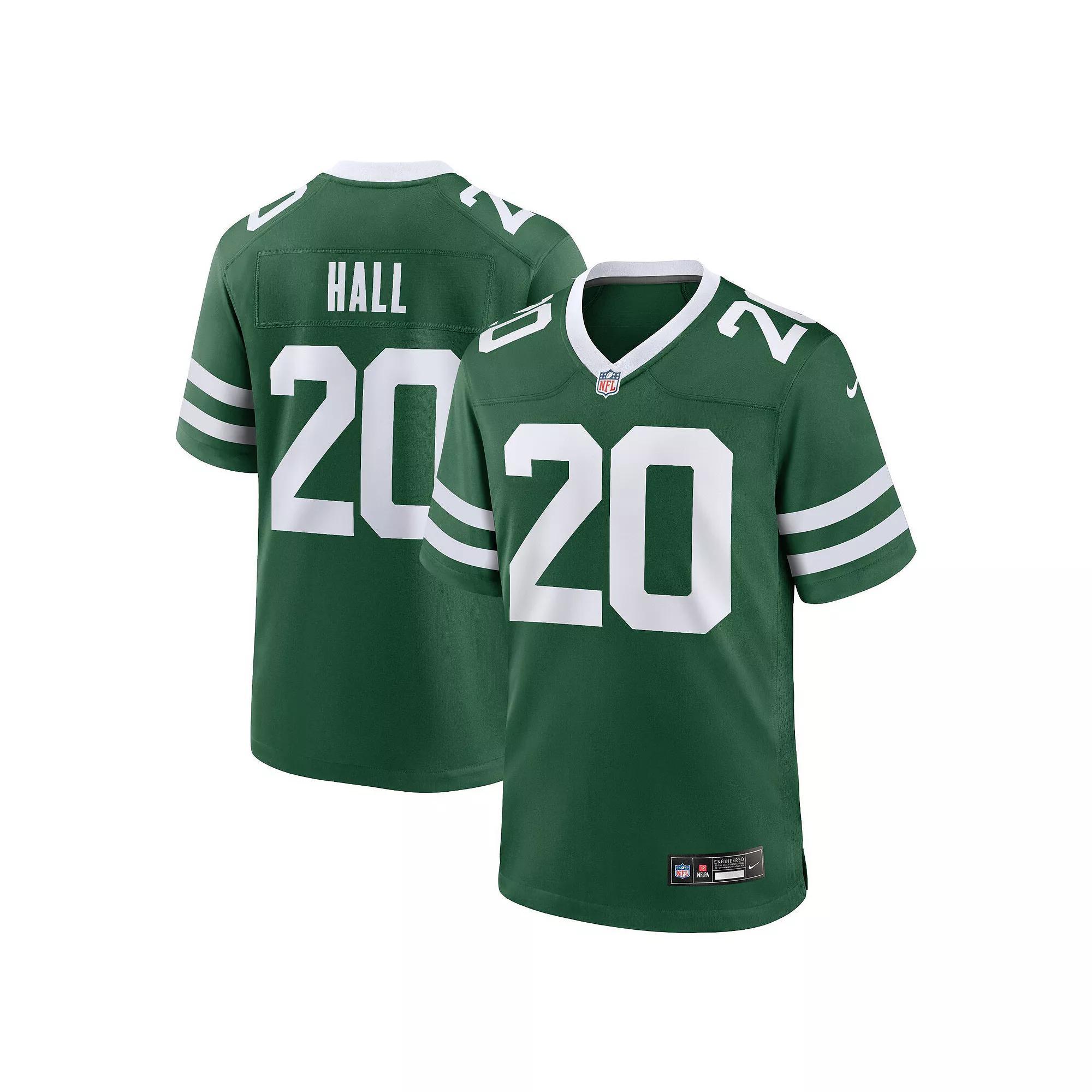 Breece Hall New York Jets Nike Men's NFL Game Football Jersey Product Image