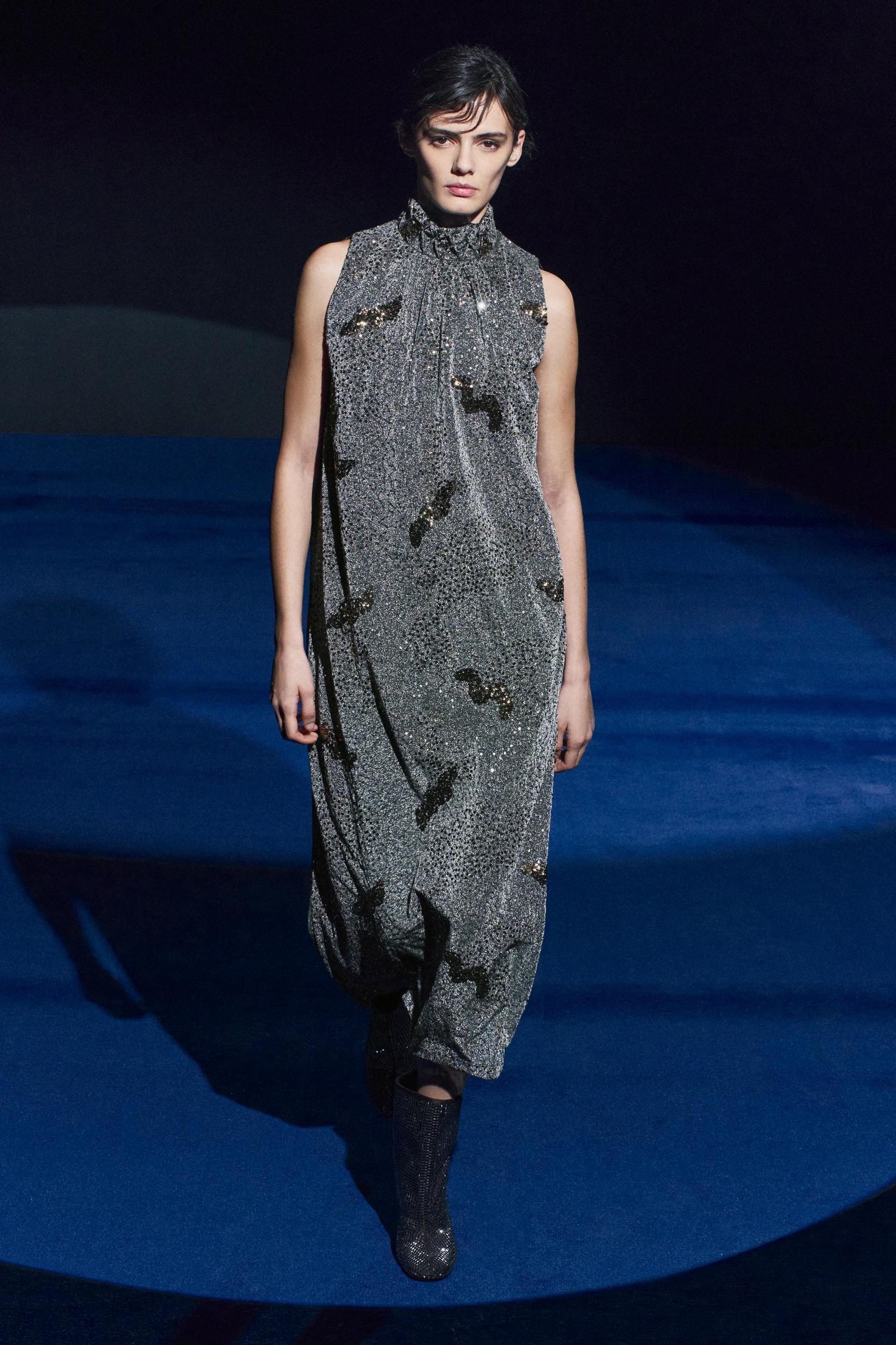 LONG SEQUIN DRESS Product Image