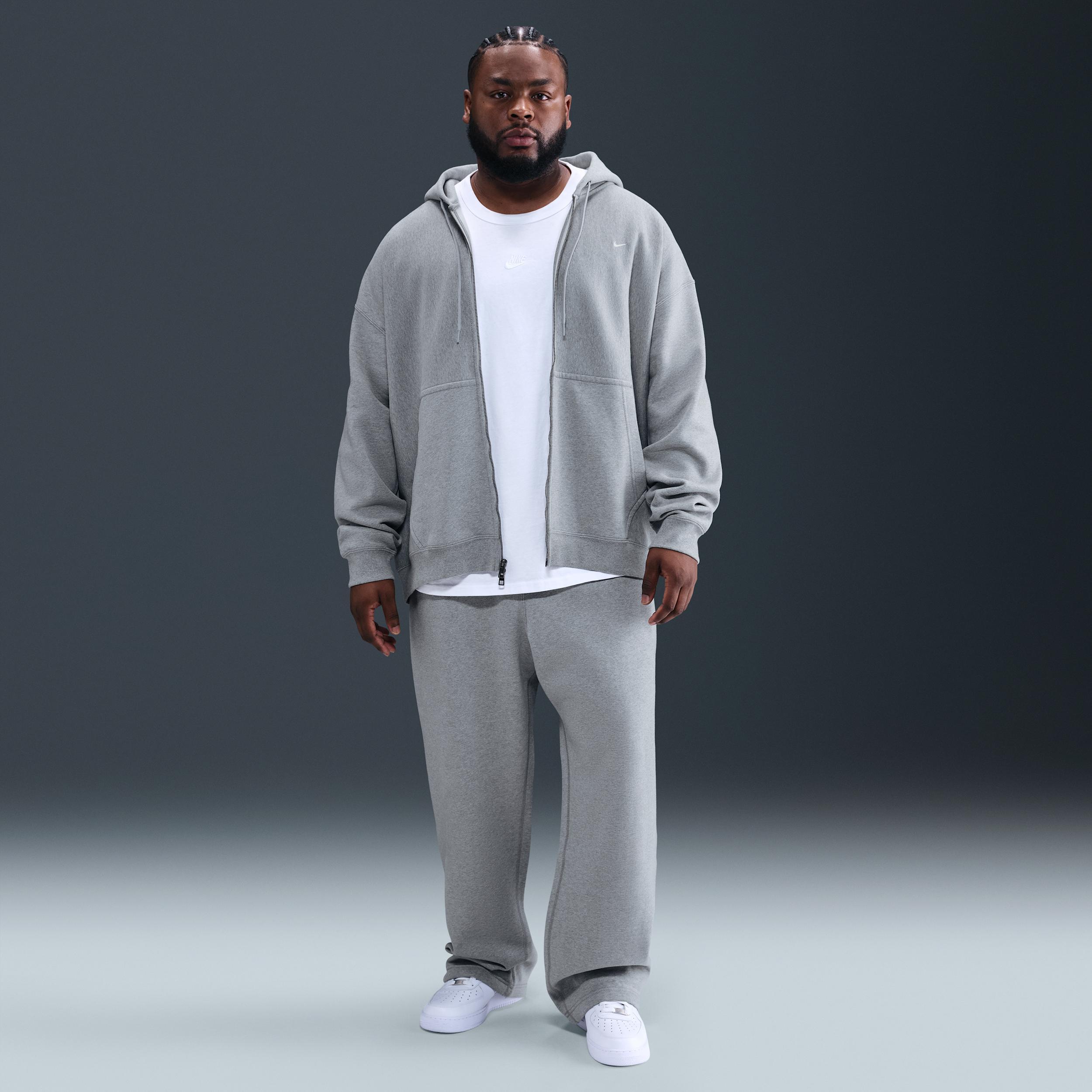 Nike Men's Solo Swoosh Full-Zip Fleece Hoodie Product Image