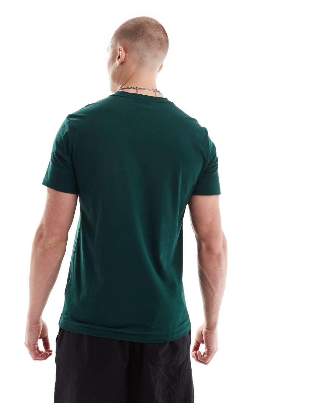 BOSS Swimwear t-shirt in forest green Product Image