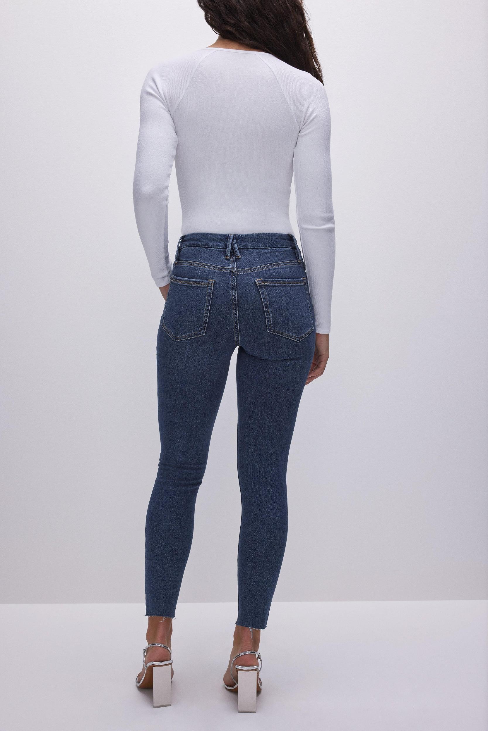 GOOD LEGS SKINNY CROPPED JEANS | BLUE835 Product Image
