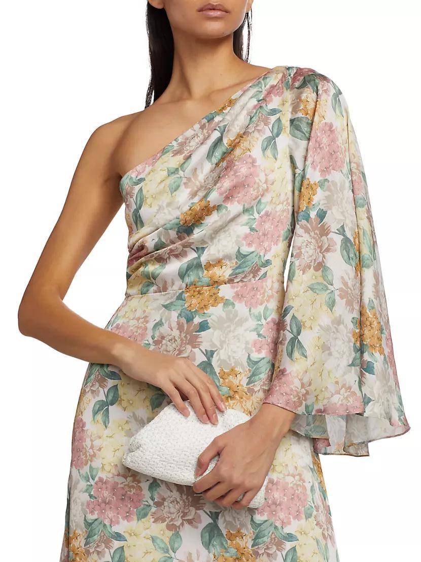 Keely Floral One-Shoulder Gown Product Image