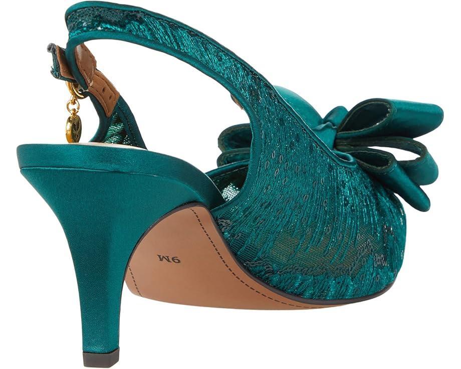 Debra Slingback Kitten Heel - Lace/Satin Product Image