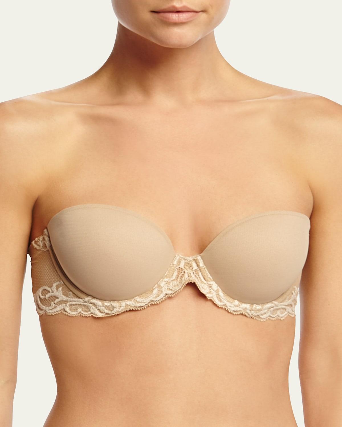 Natori Feathers Strapless Plunge Bra Product Image