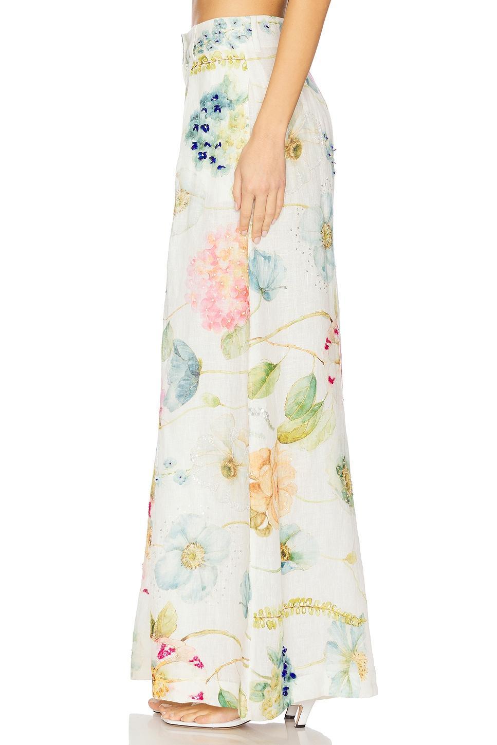 Blossom Belle Flared Pants LA FUORI Product Image