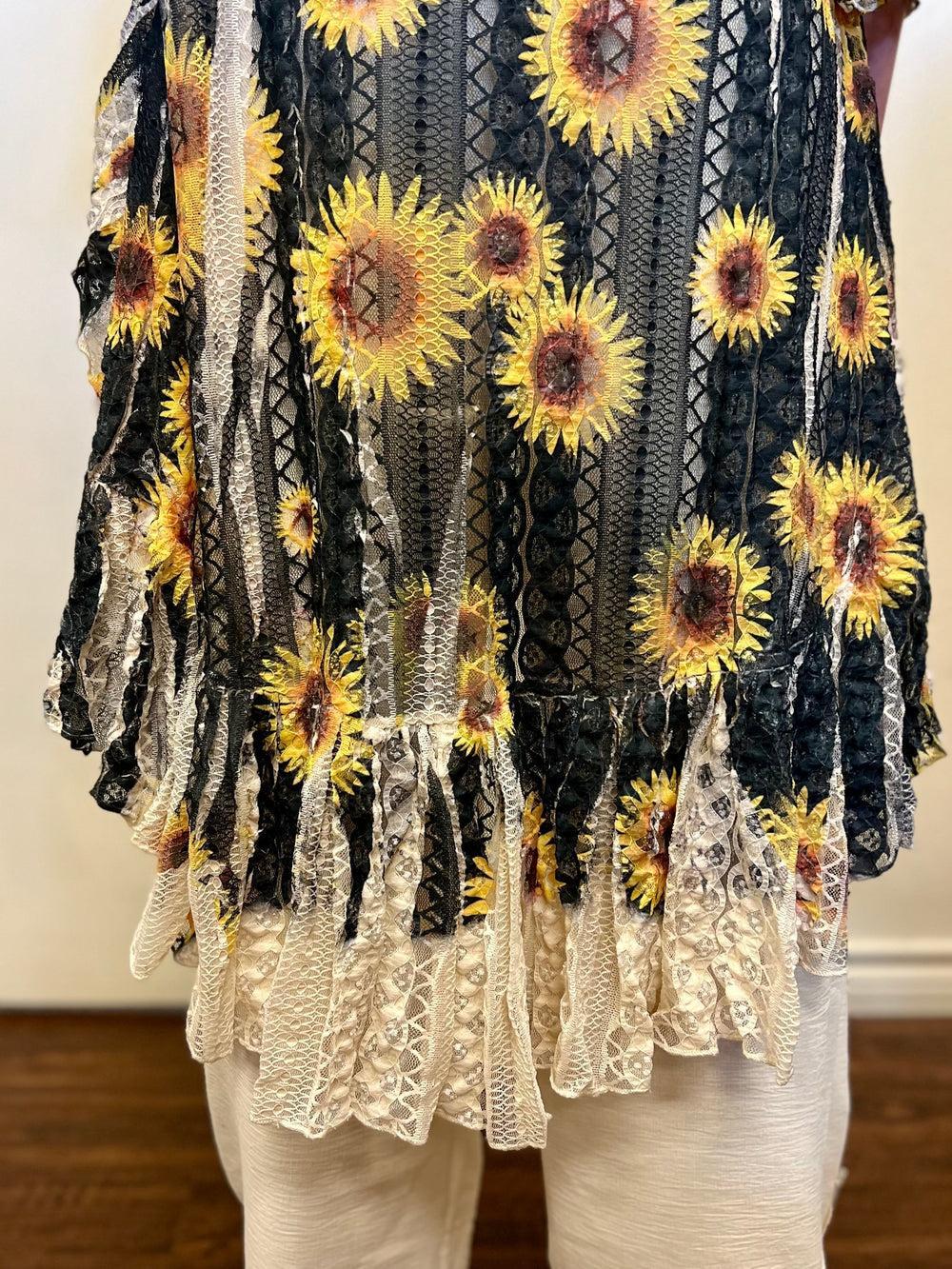 Blowing Sunflower Lace Duster* Product Image