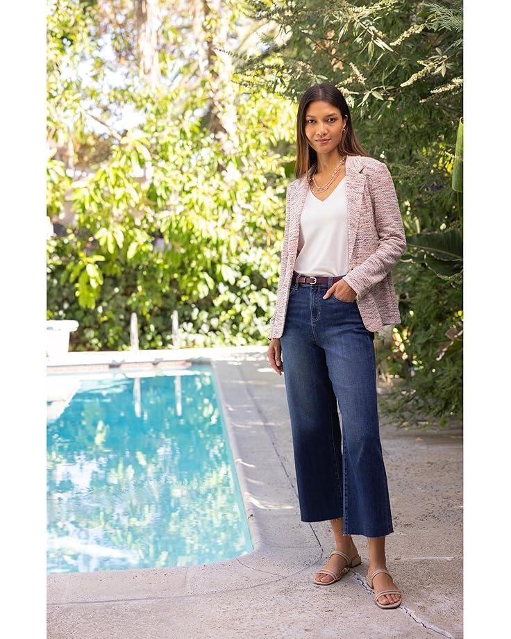 Stride High-Rise Crop Wide Jeans 26" Inseam Product Image