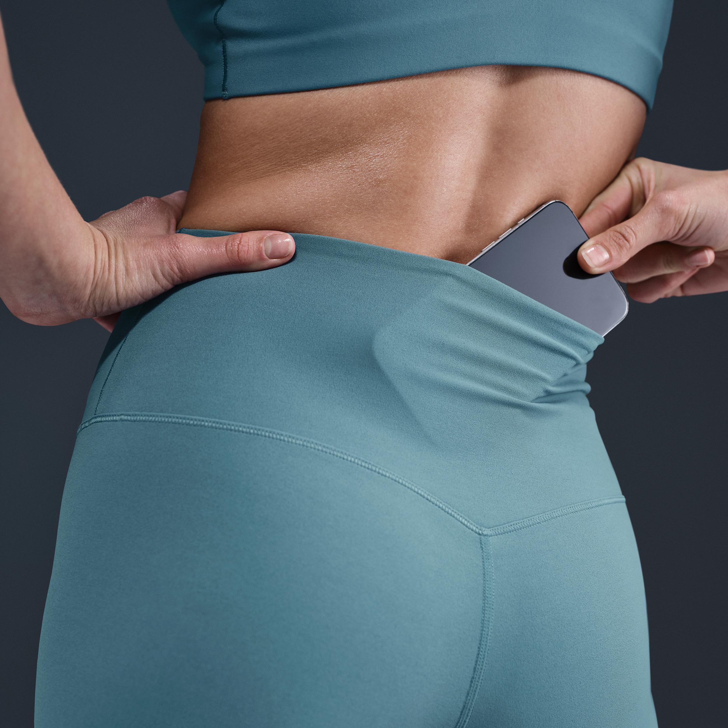 Nike Women's Zenvy Gentle-Support High-Waisted 5" Biker Shorts Product Image