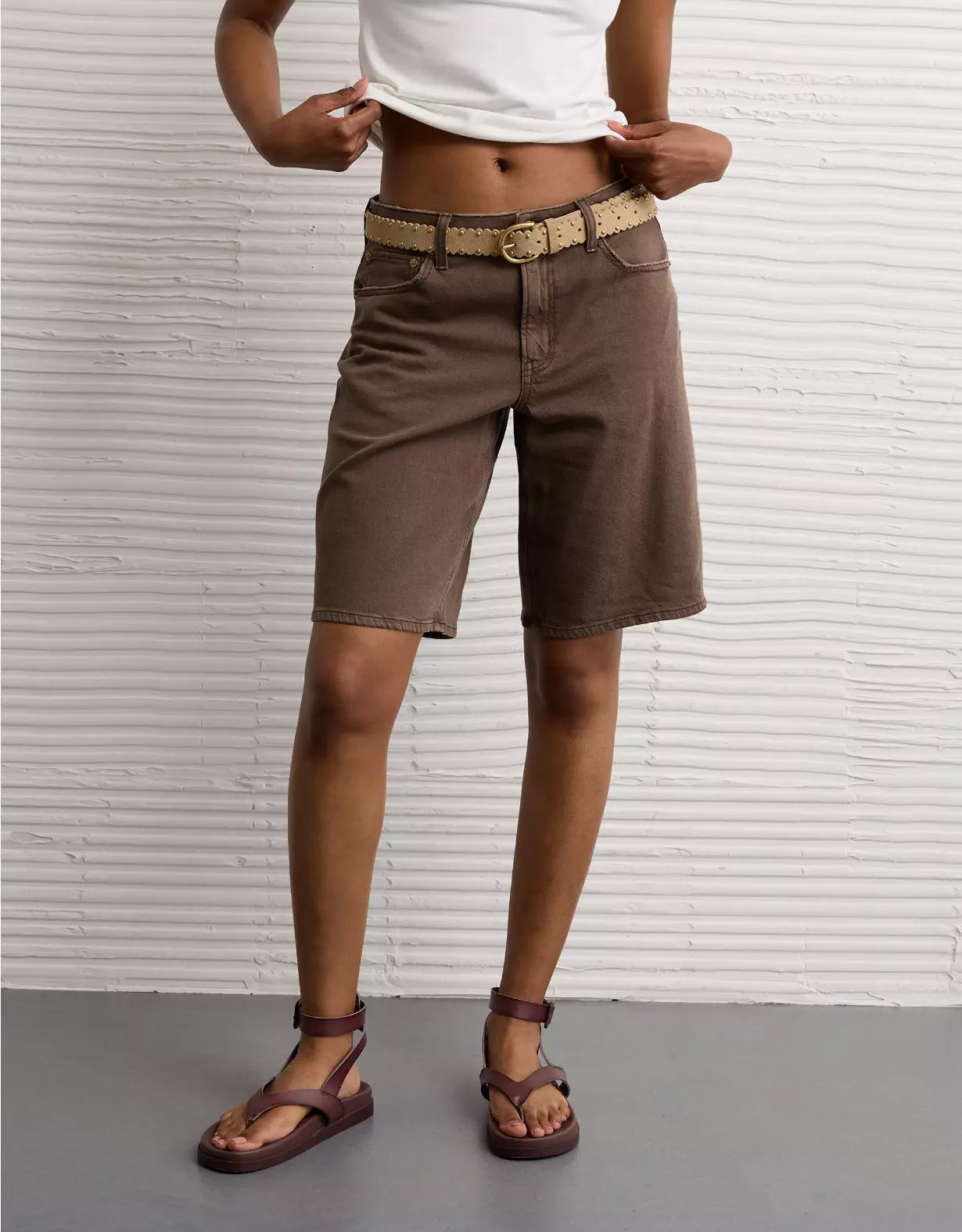 AE 11" Dreamy Drape Stretch High-Waisted Short Product Image
