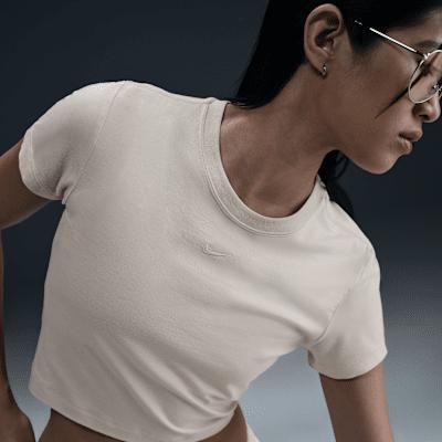 Women's Nike Sportswear Chill Knit Cropped T-Shirt Product Image
