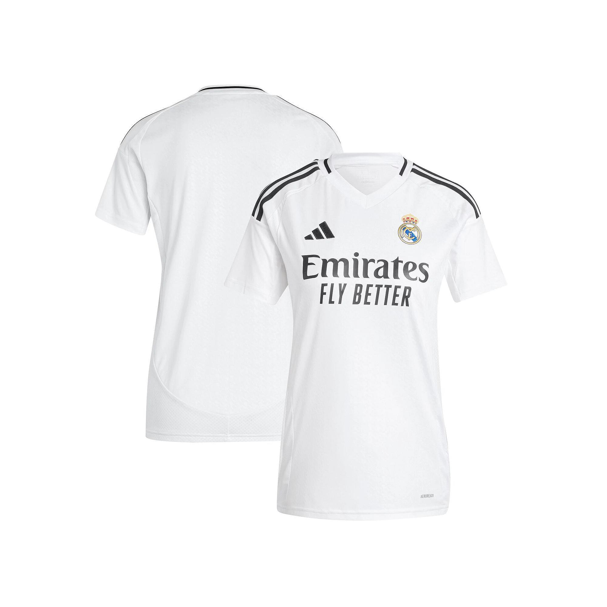 Women's adidas  White Real Madrid 2024/25 Home Replica Jersey, Size: XL, Mad White Product Image