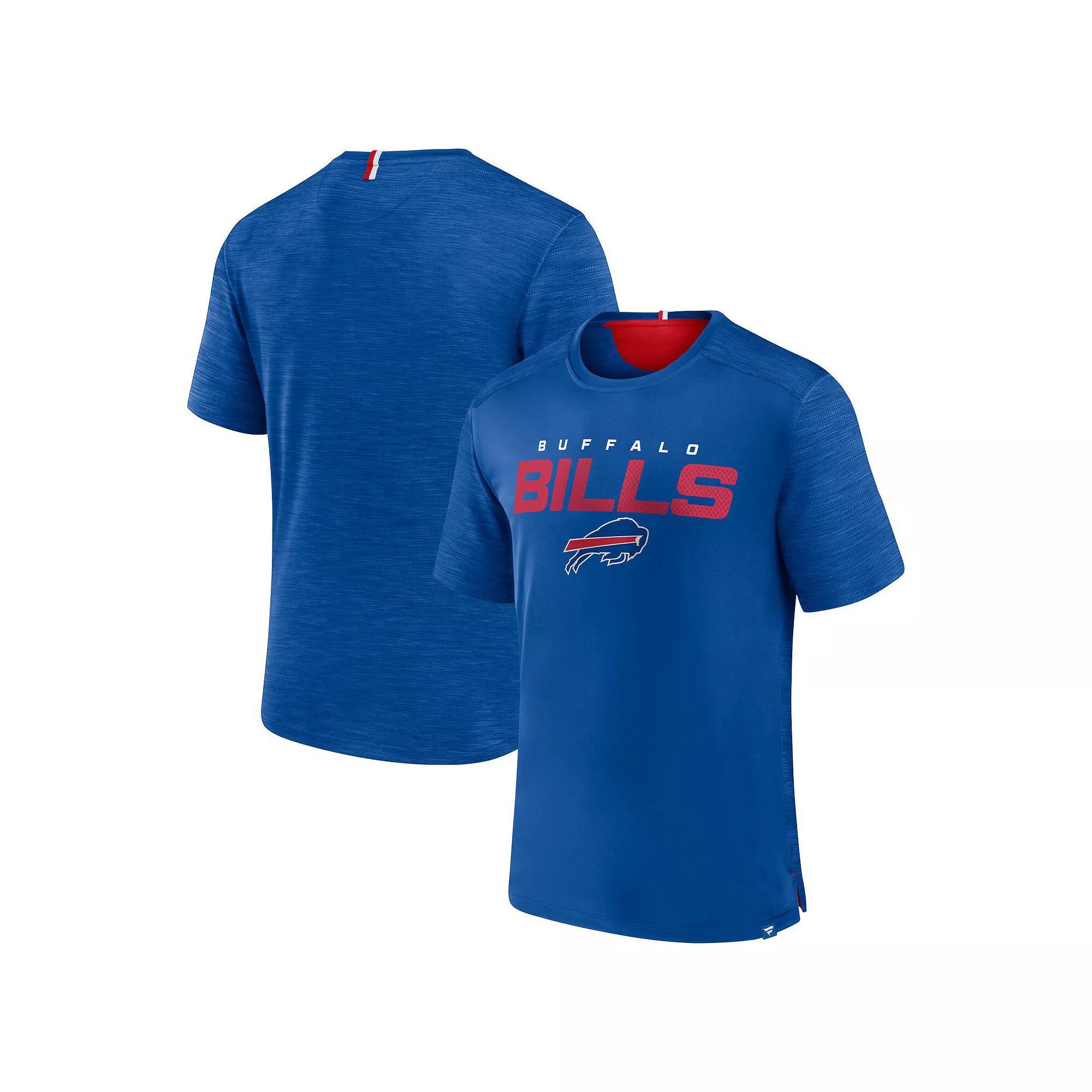 Men's Fanatics Branded Royal Buffalo Bills Defender Evo T-Shirt, Size: 2XL, Blue Product Image