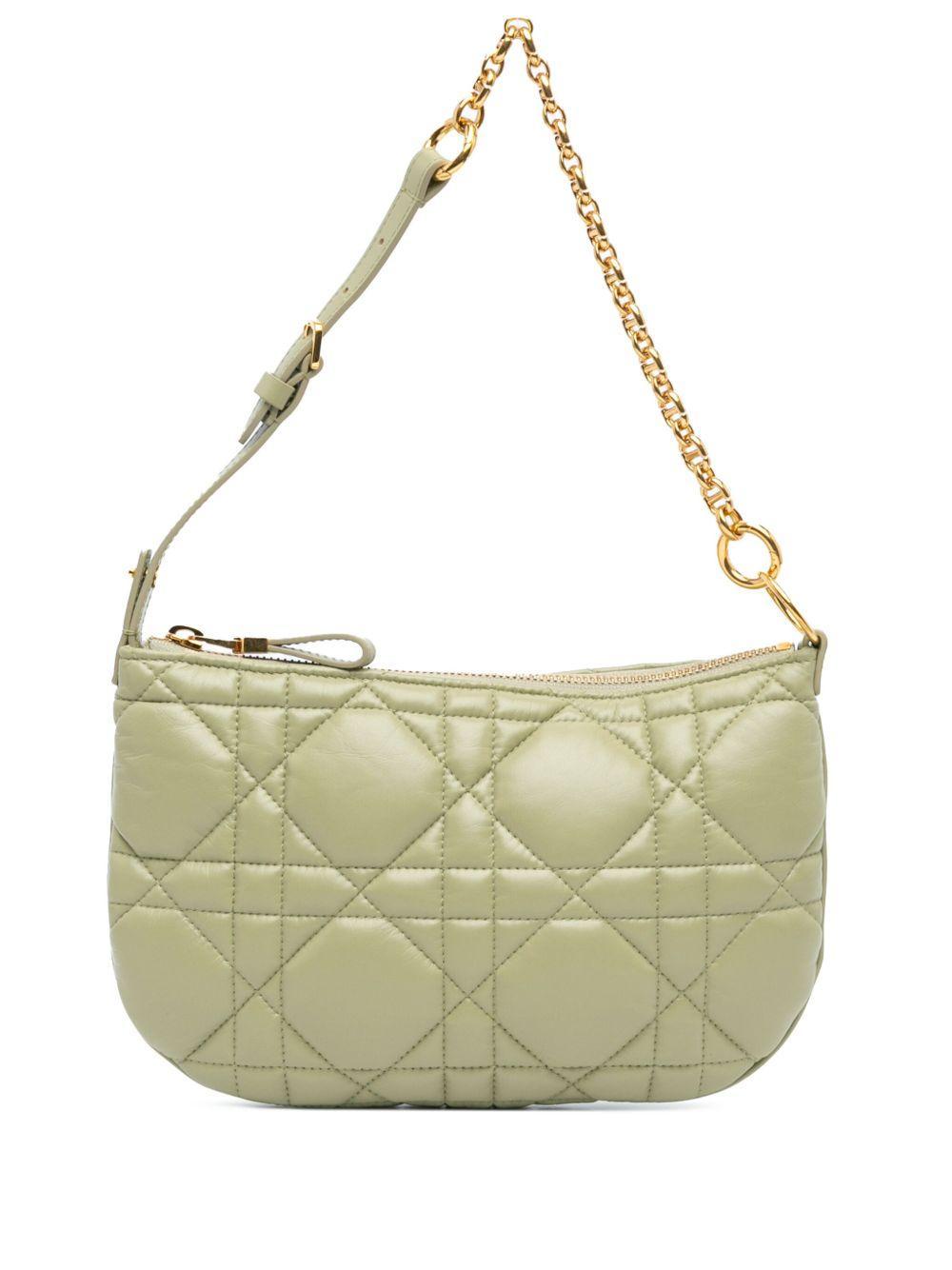 2022 Mini Calfskin Macrocannage Dior Caro Tulip Bag shoulder bag Product Image