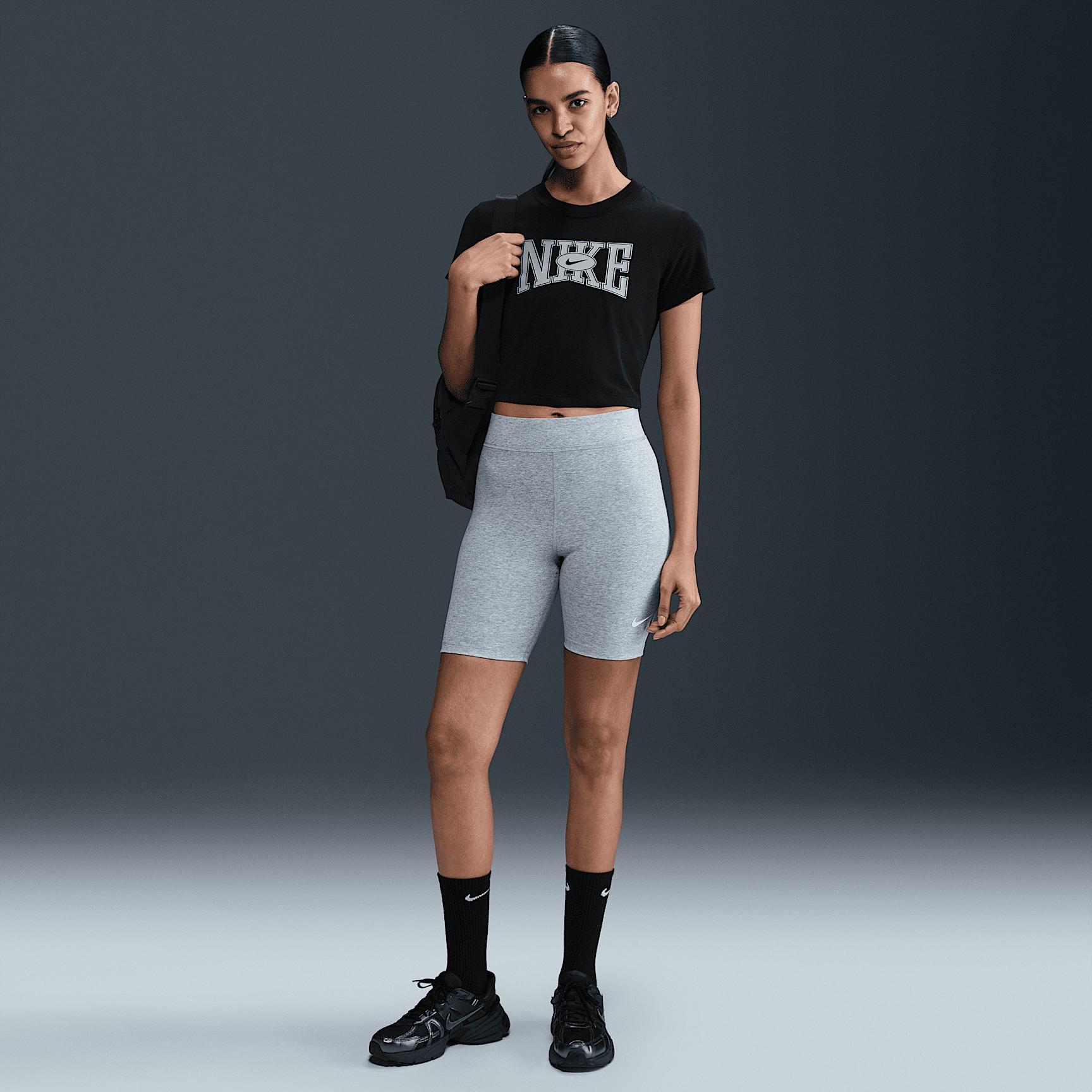 Nike Womens Sportswear Slim Cropped T-Shirt Product Image