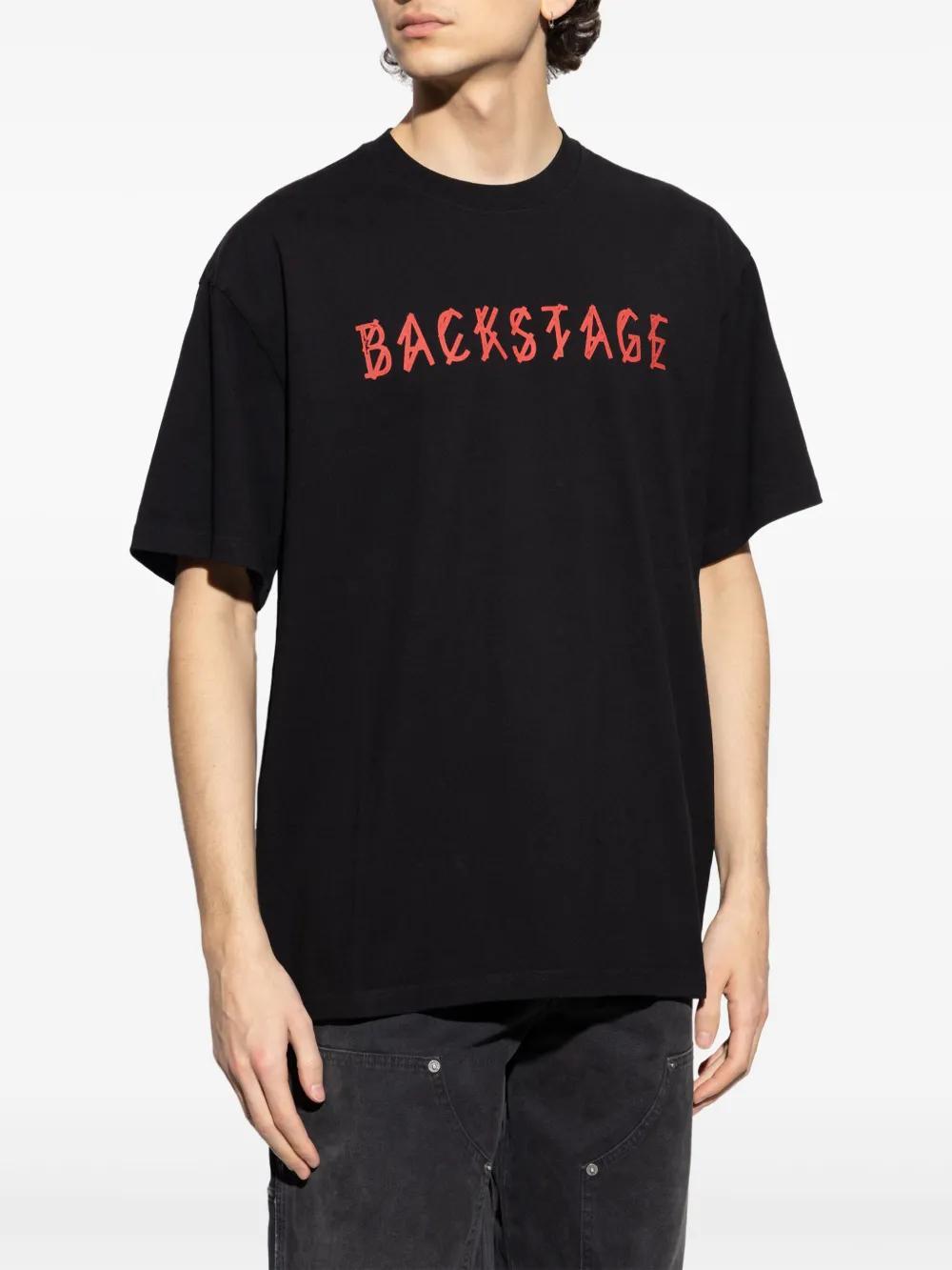 slogan-print T-shirt Product Image
