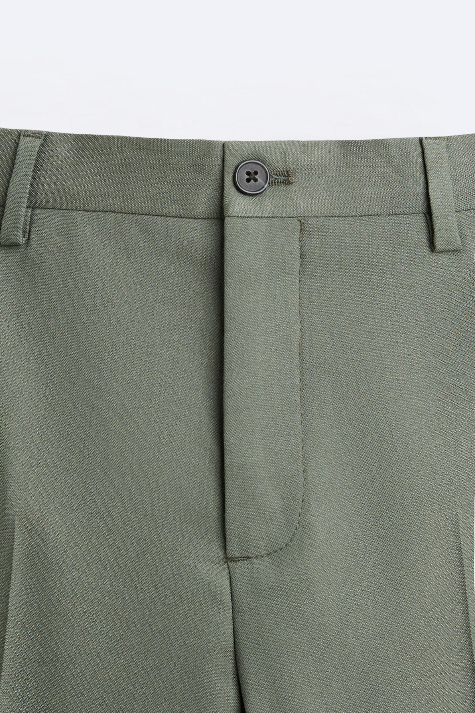 TEXTURED SUIT PANTS Product Image