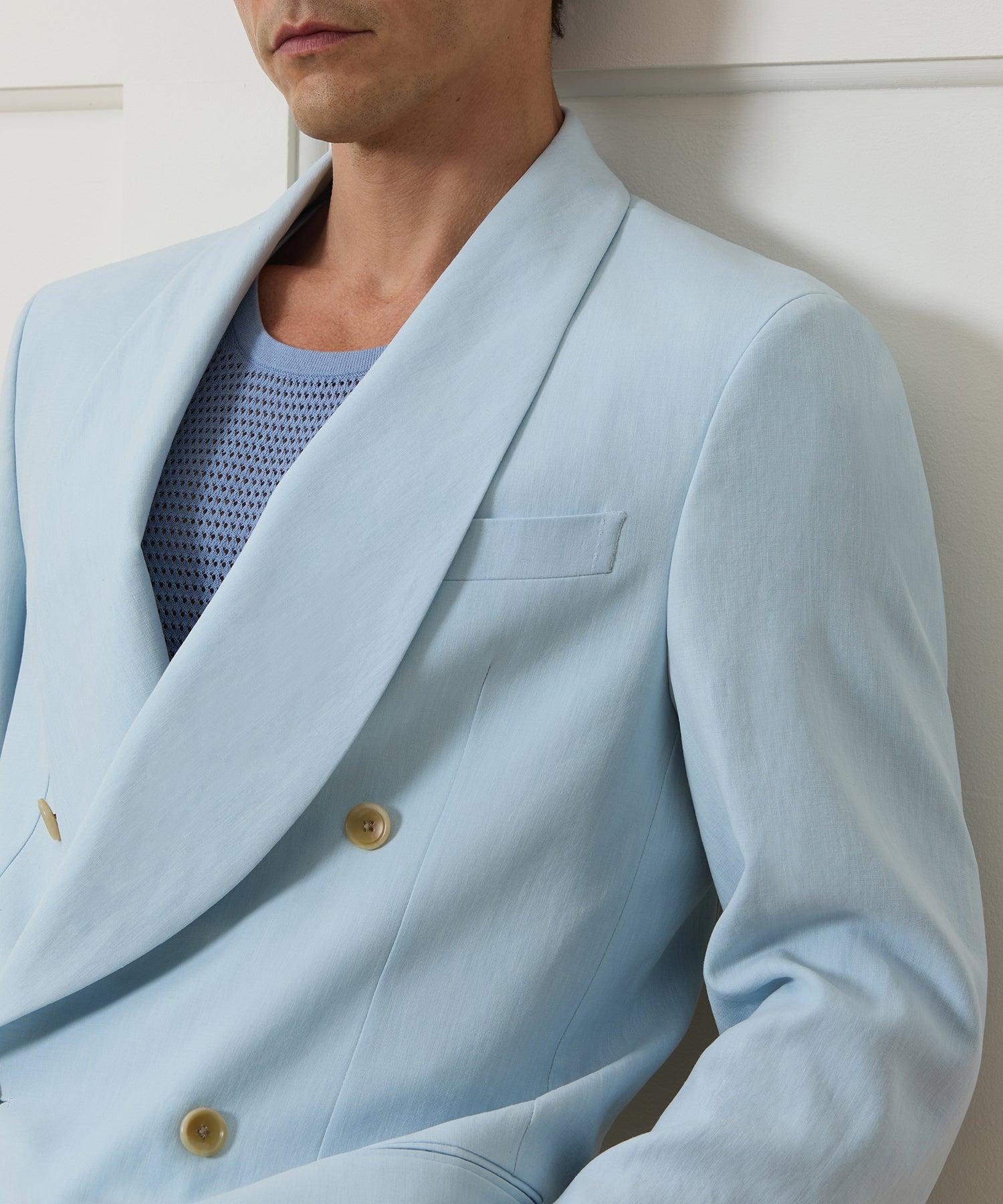 Italian Sueded Linen Wythe Trouser Product Image
