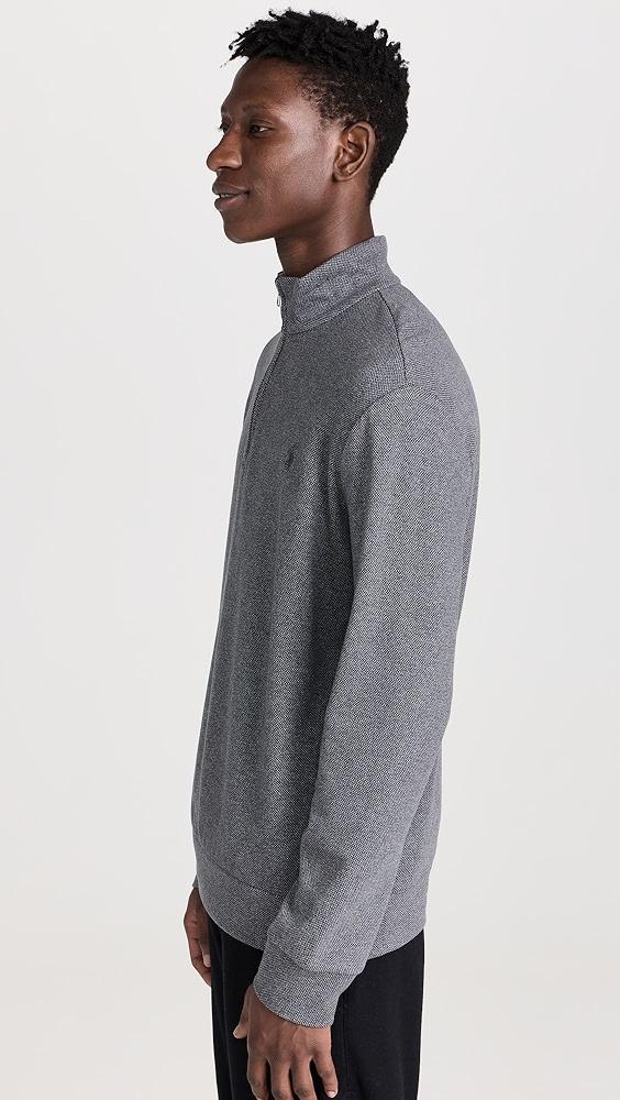 Polo Ralph Lauren Lux Jersey Half Zip Sweater | Shopbop Product Image