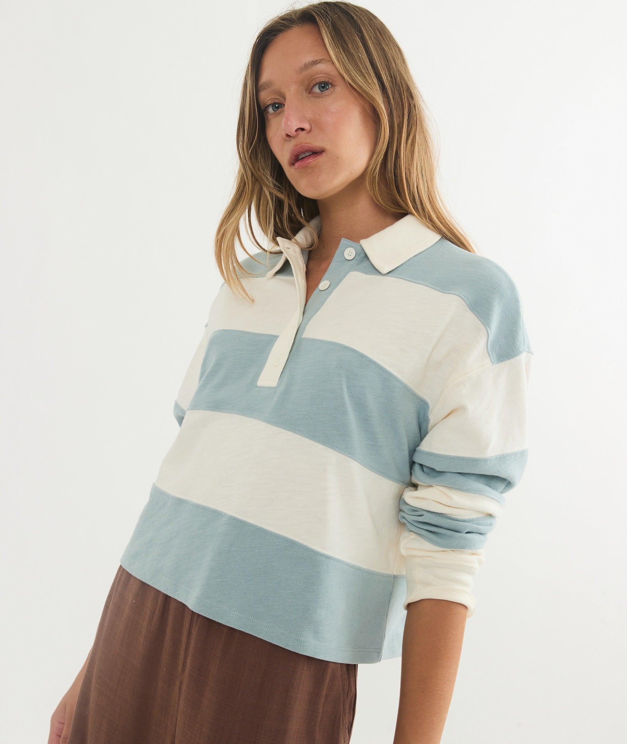 Rugby Crop Polo Product Image