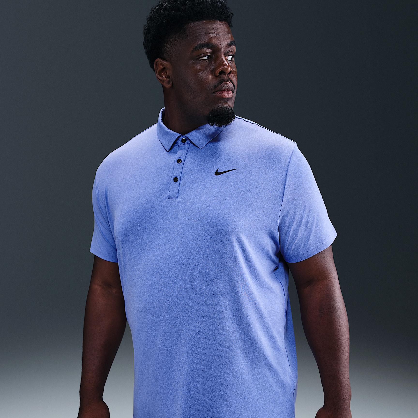 Nike Men's Tour Dri-FIT Heathered Golf Polo Product Image