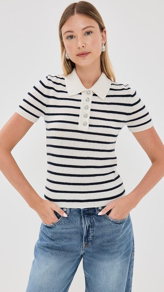 Veronica Beard Brandt Cashmere Polo | Shopbop Product Image