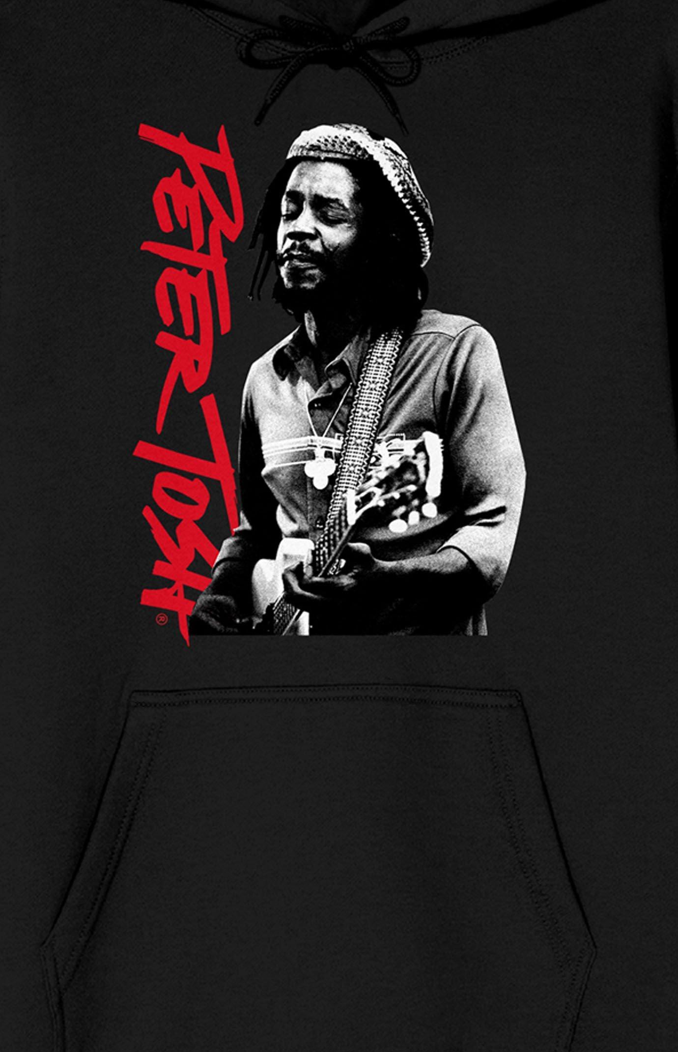 Men's Peter Tosh Stepping Razor Graphic Hoodie, Size: Large, Black Product Image