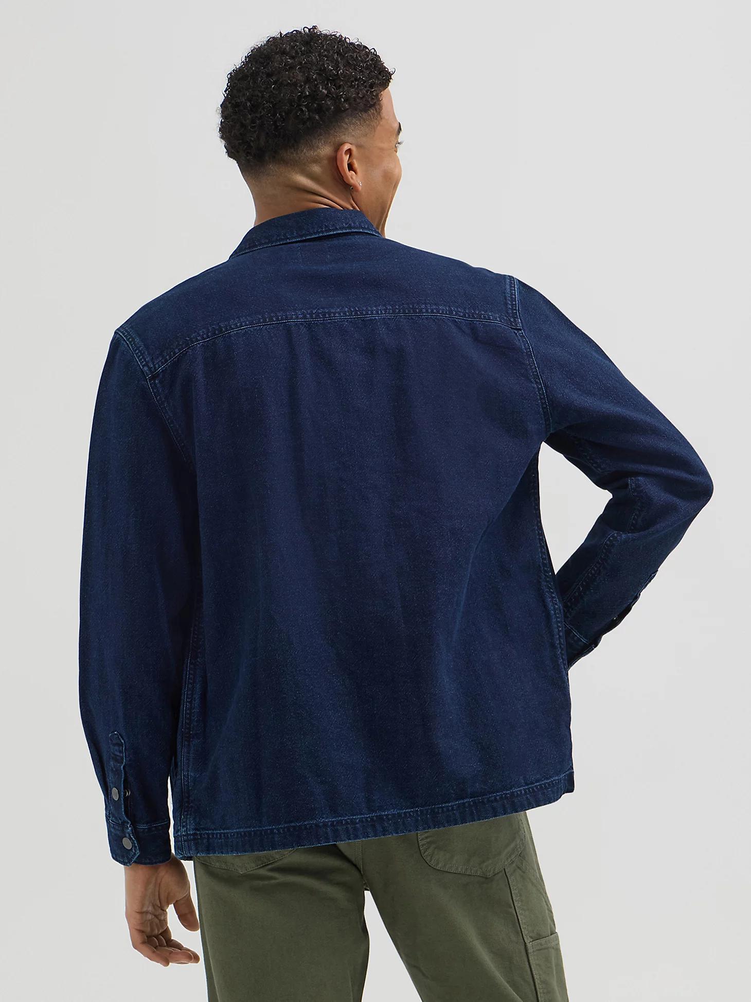 Men's Relaxed Fit Workwear Denim Overshirt | Men's Tops & Tees | Lee® Product Image