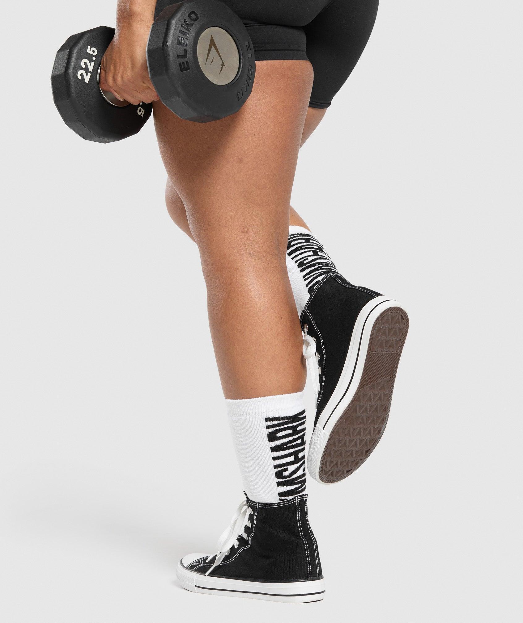 Plush Wordmark Crew Sock Product Image