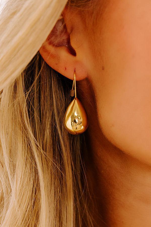 Soho Sleek Drop Earrings Product Image