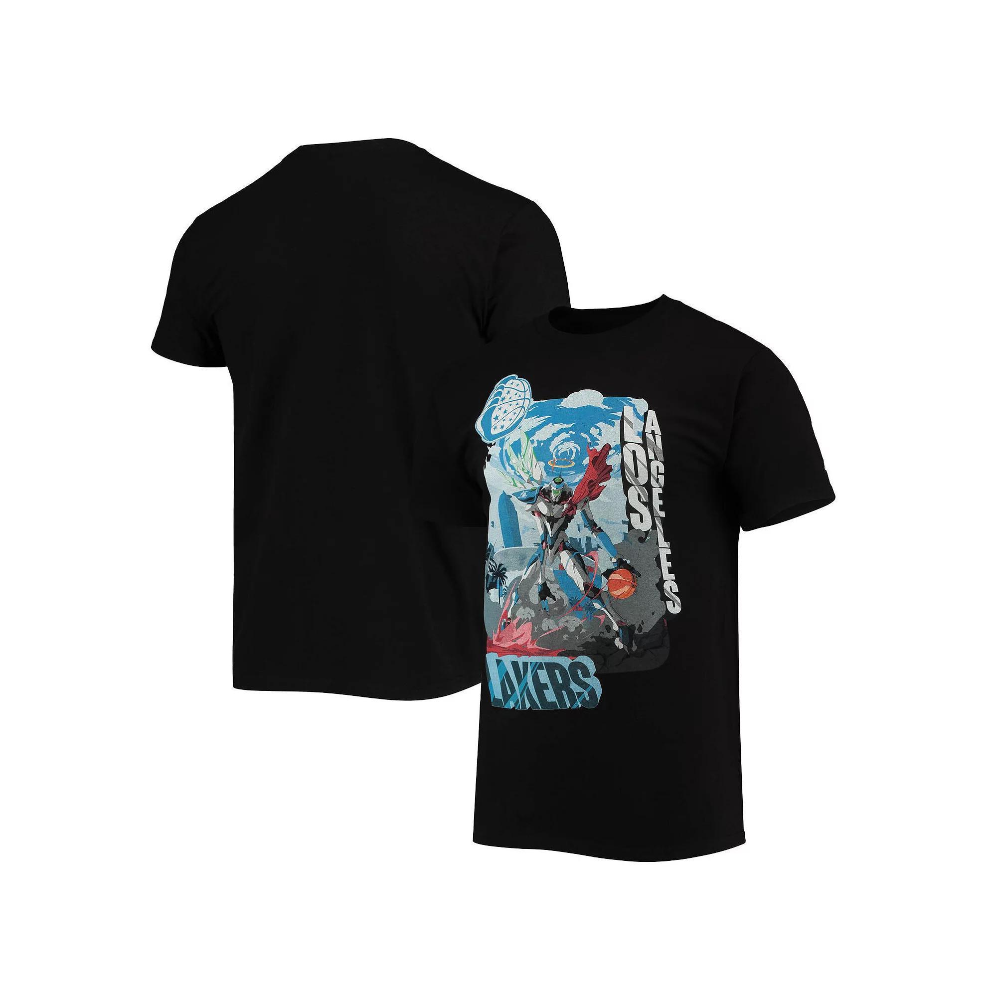 Men's NBA x McFlyy Black Los Angeles Lakers Identify Artist Series T-Shirt, Size: Large Product Image