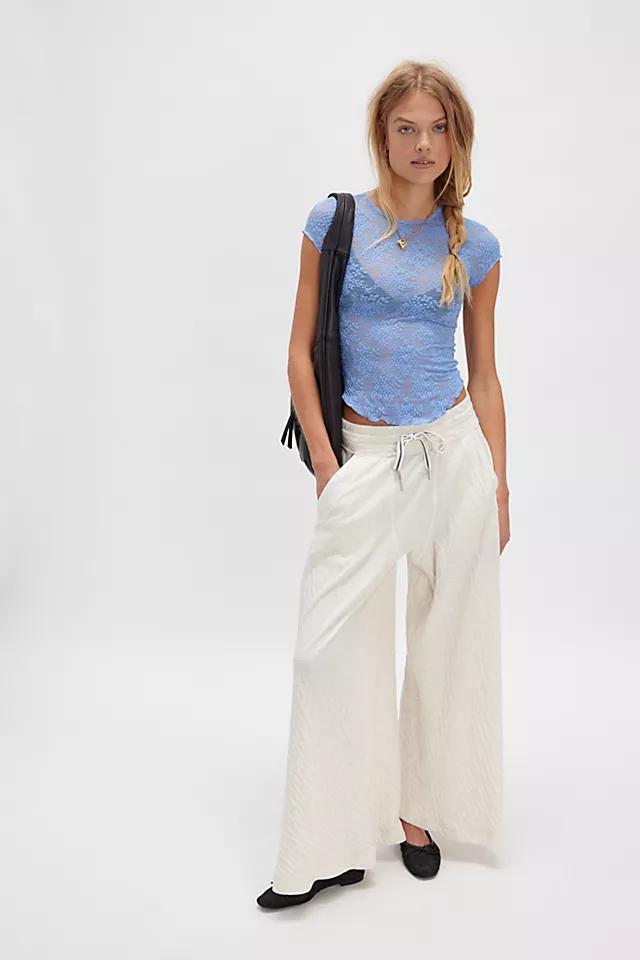 Ready To Go Lace Tee Product Image