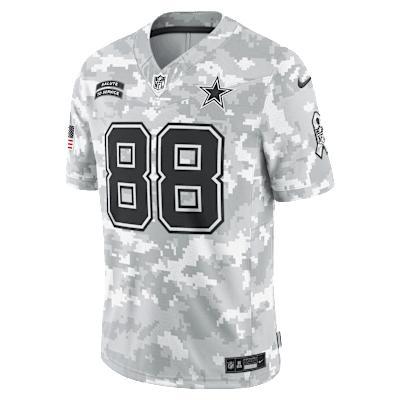 Men's Nike CeeDee Lamb Arctic Camo Dallas Cowboys 2024 Salute to Service Limited Jersey, Size: 2XL, Team Product Image