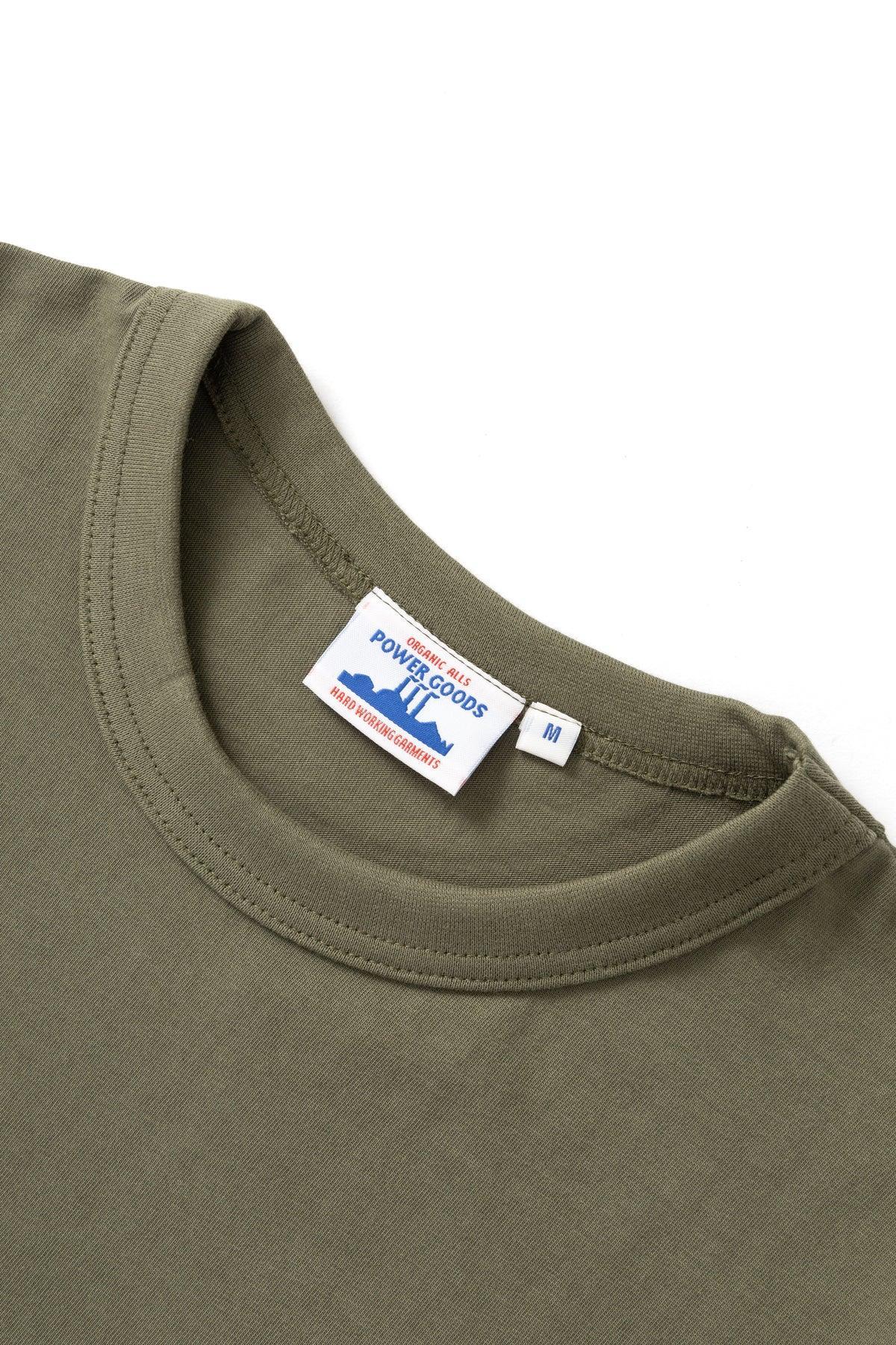 Power Goods - Archive T-Shirt - Olive Product Image