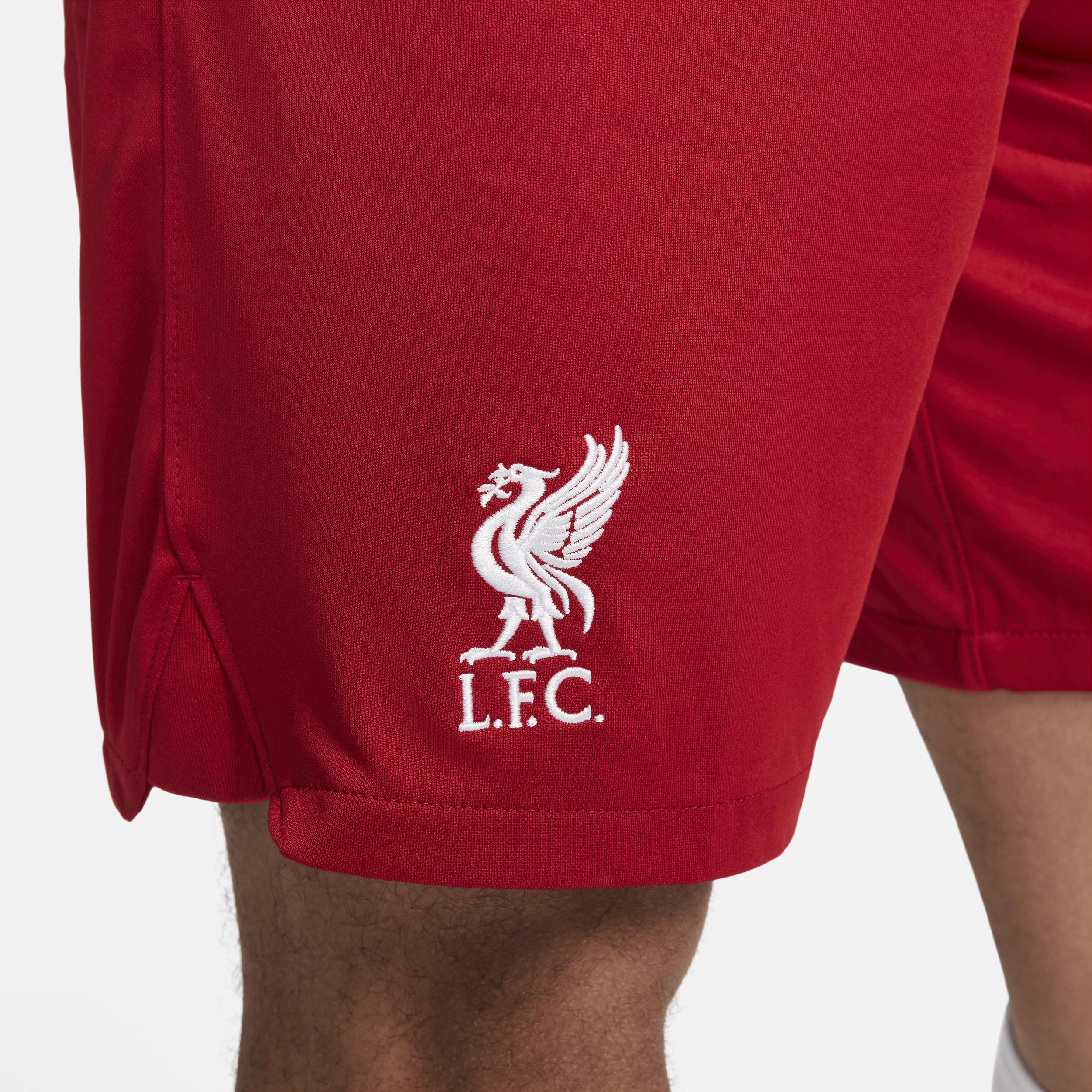 Men's Nike Red Liverpool 2023/24 Stadium Home Shorts, Size: Medium, Lvp Red Product Image