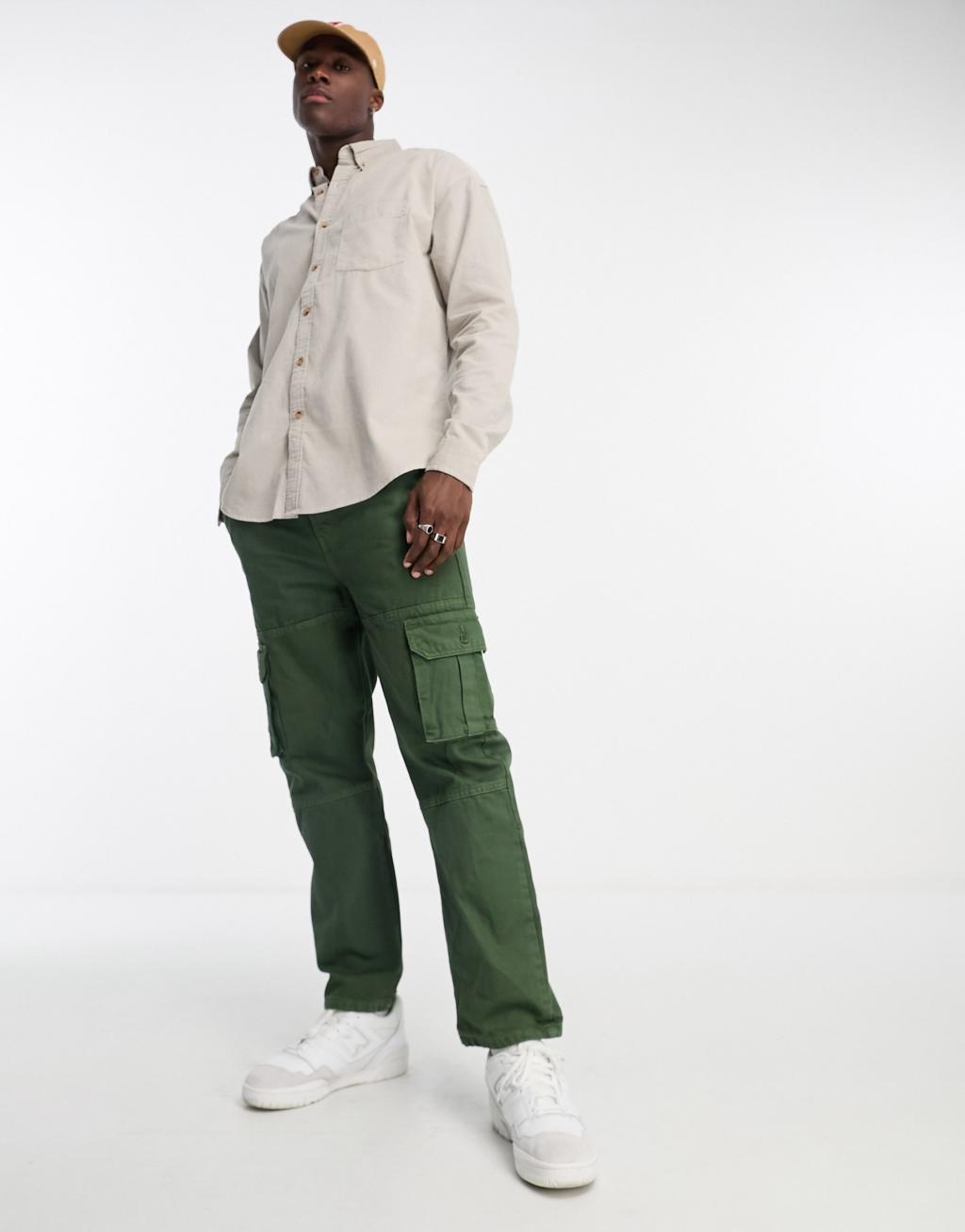 ASOS DESIGN oversized cord shirt Product Image