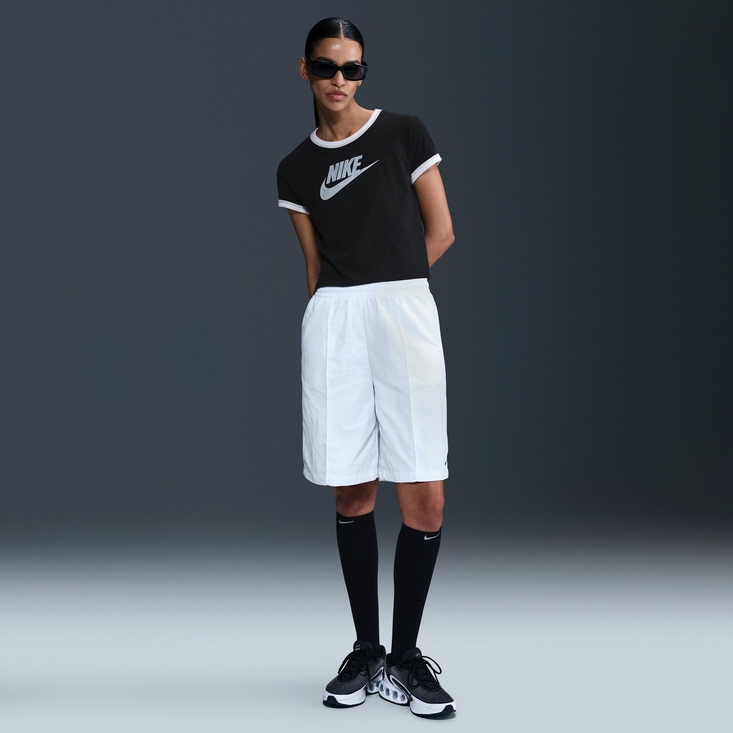 Women's Nike Sportswear Short-Sleeve Ringer T-Shirt Product Image