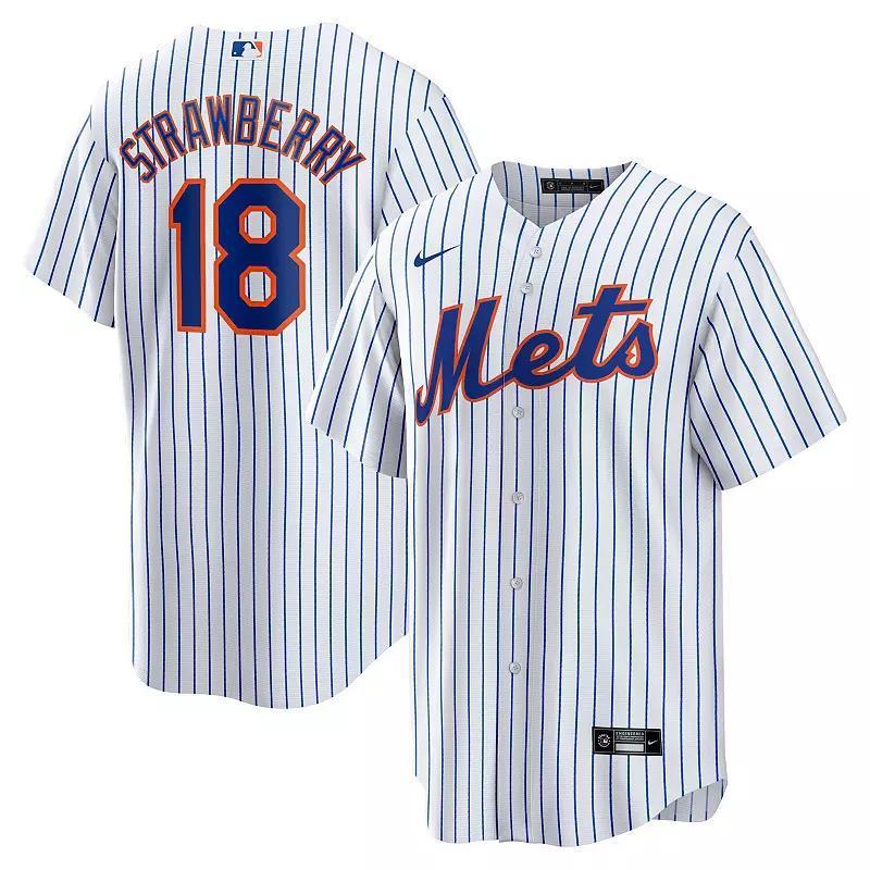 Darryl Strawberry New York Mets Nike Men's MLB Replica Jersey Product Image