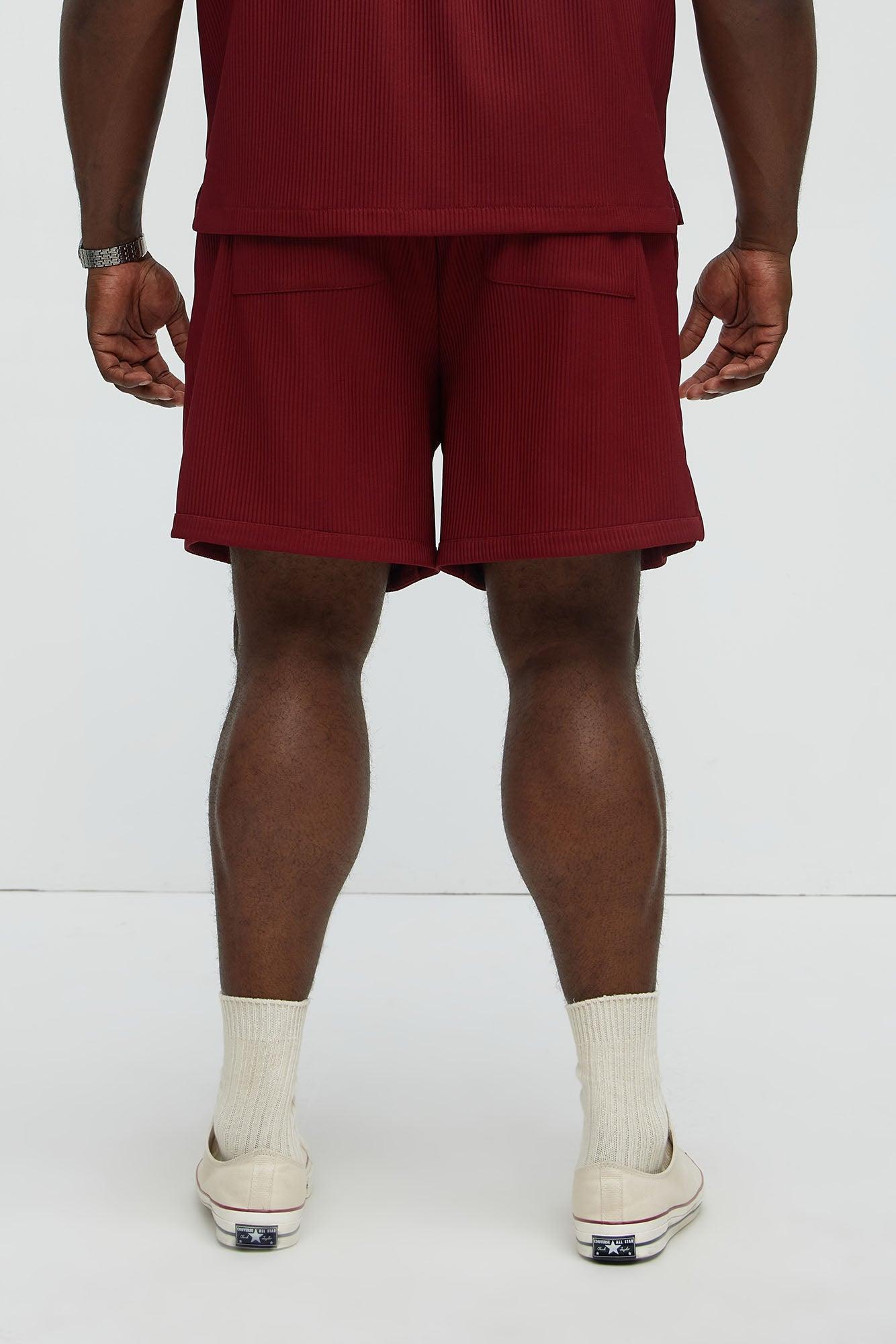 Show Up Basketball Short - Burgundy Product Image