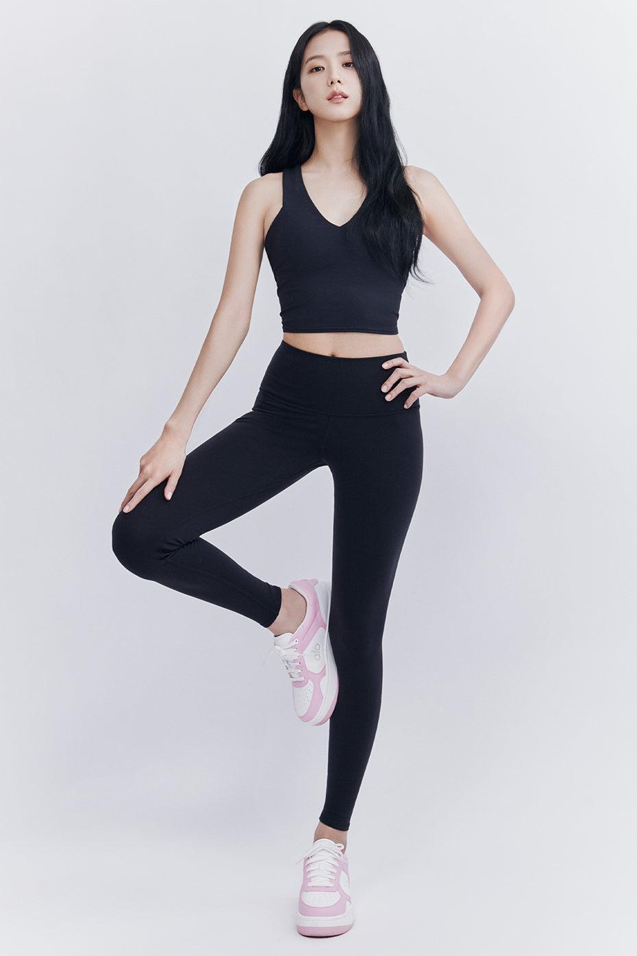 7/8 High-Waist Airbrush Performance Leggings Product Image