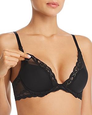 Natori Feathers Plunge Underwire Maternity Nursing Bra Product Image