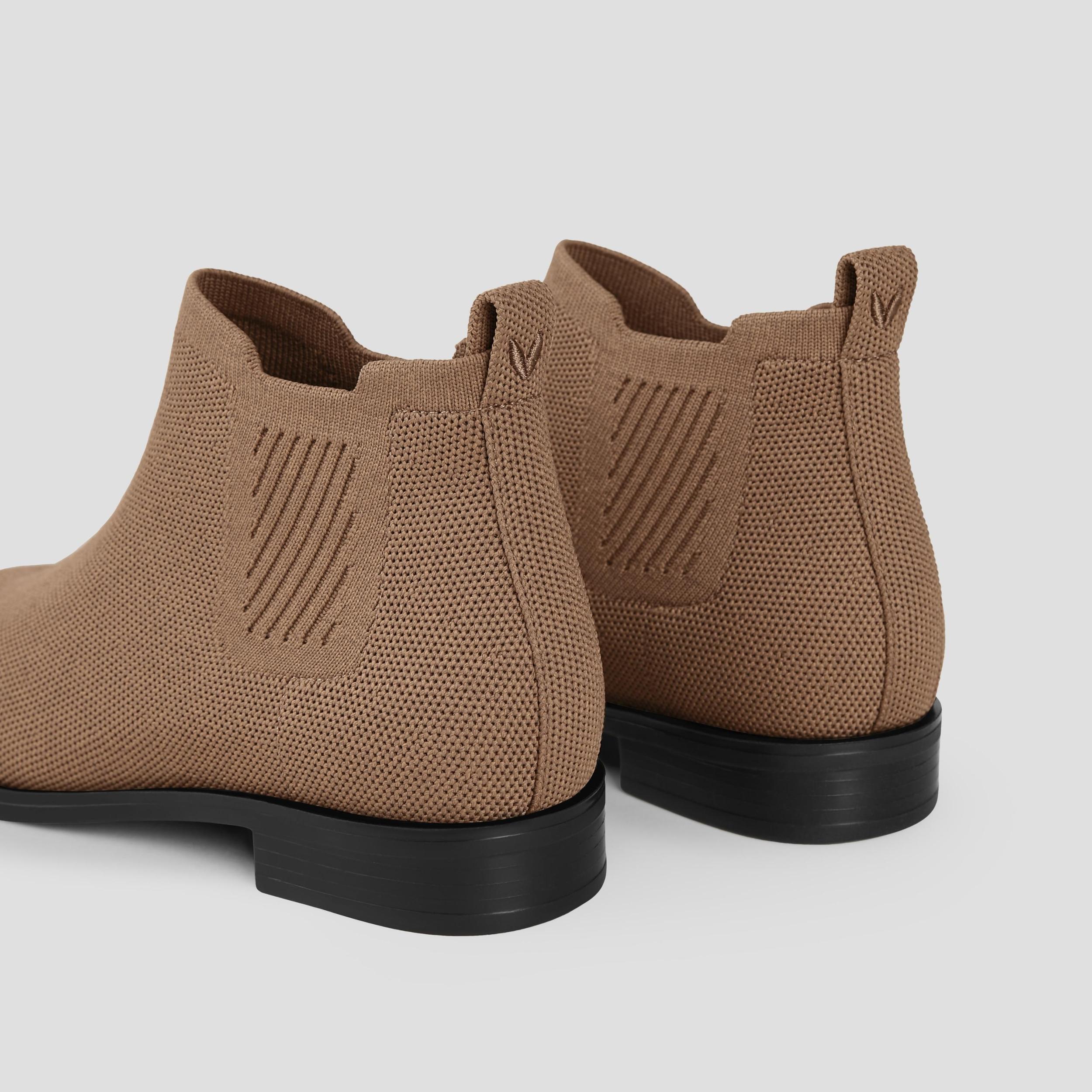 Square-Toe Water-Repellent Ankle Boots (Ryan Pro) Product Image